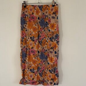 Urban Outfitters Floral Maxi Skirt - Multicolor